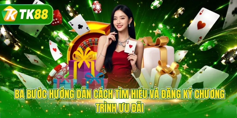 Ba bước hướng dẫn cách tìm hiểu và đăng ký chương trình ưu đãi