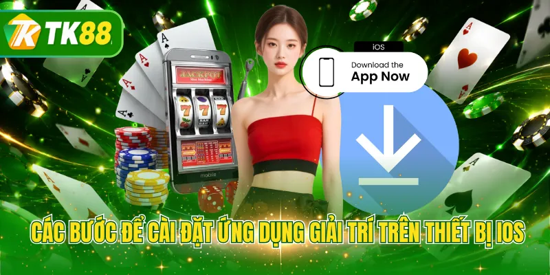 Các bước để cài đặt ứng dụng giải trí trên thiết bị iOS